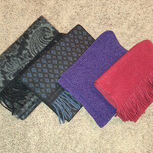 Winter scarves 4-pack